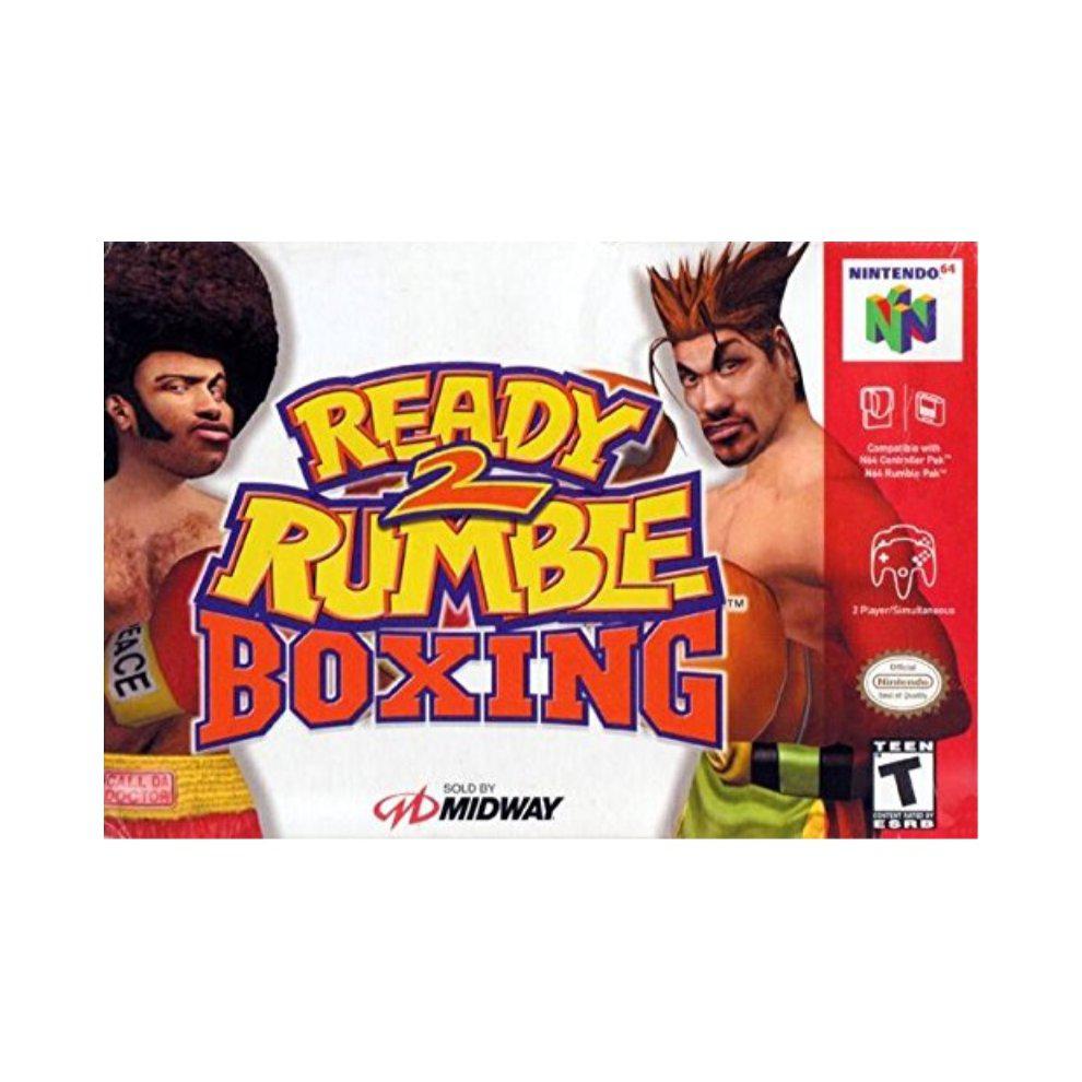 Nintendo 64 Ready Rumble Boxing The Rift Games Inc