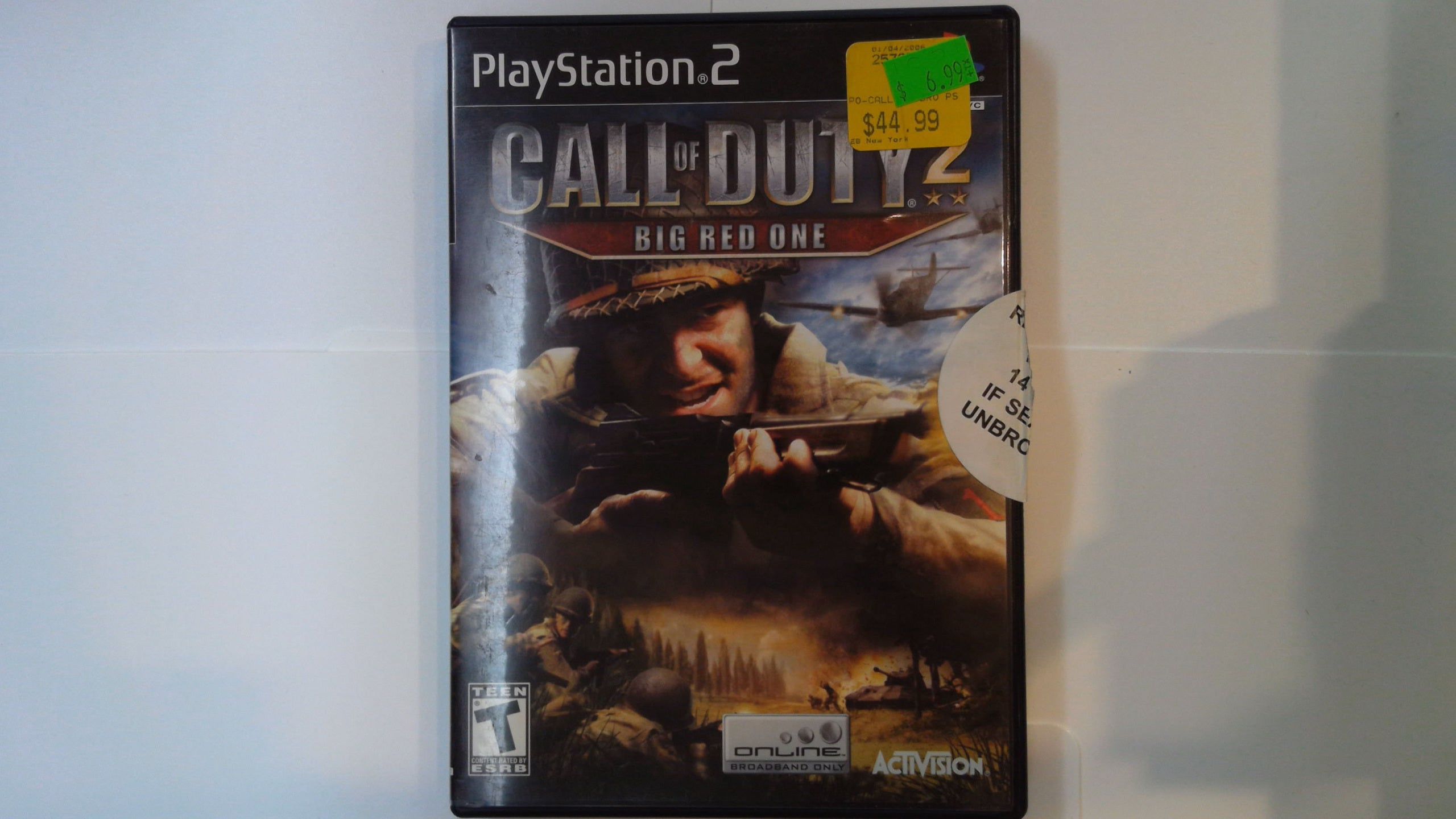 call of duty 2 2005 ps2